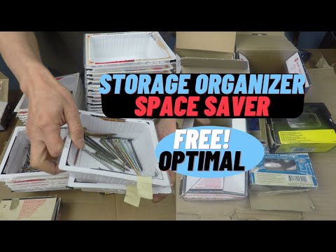Free Optimal Storage Organizer or Smallest Stackable Space Saver