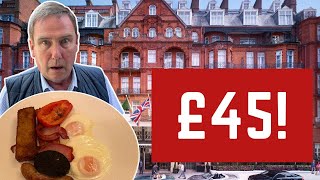 I Review The UK'S MOST EXPENSIVE FULL ENGLISH BREAKFAST - CLARIDGE'S!