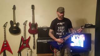 Guitar Manowar Heavy Metal Daze Oct 2018