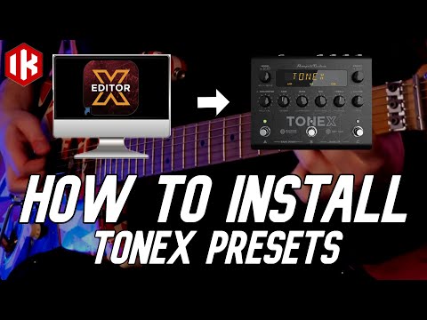 How To Install Presets Into Your ToneX Pedal