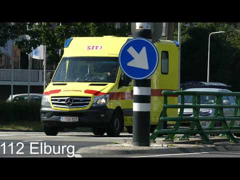 [Zeer Uniek] Belgische Ambulance met spoed naar Isala Zwolle