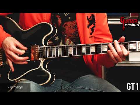 Sweet Emotion (Aerosmith) - Rhythm - Guitar Tutorial with Paul Audia