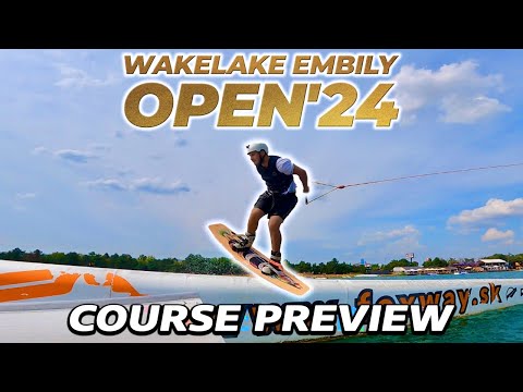 Wakelake Embily Open Course Preview 2024! - Wakeboarding - Bratislava, Slovakia