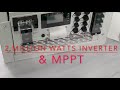 2,000,000 W  high efficient Inverter and MPPT  in a compact unit.