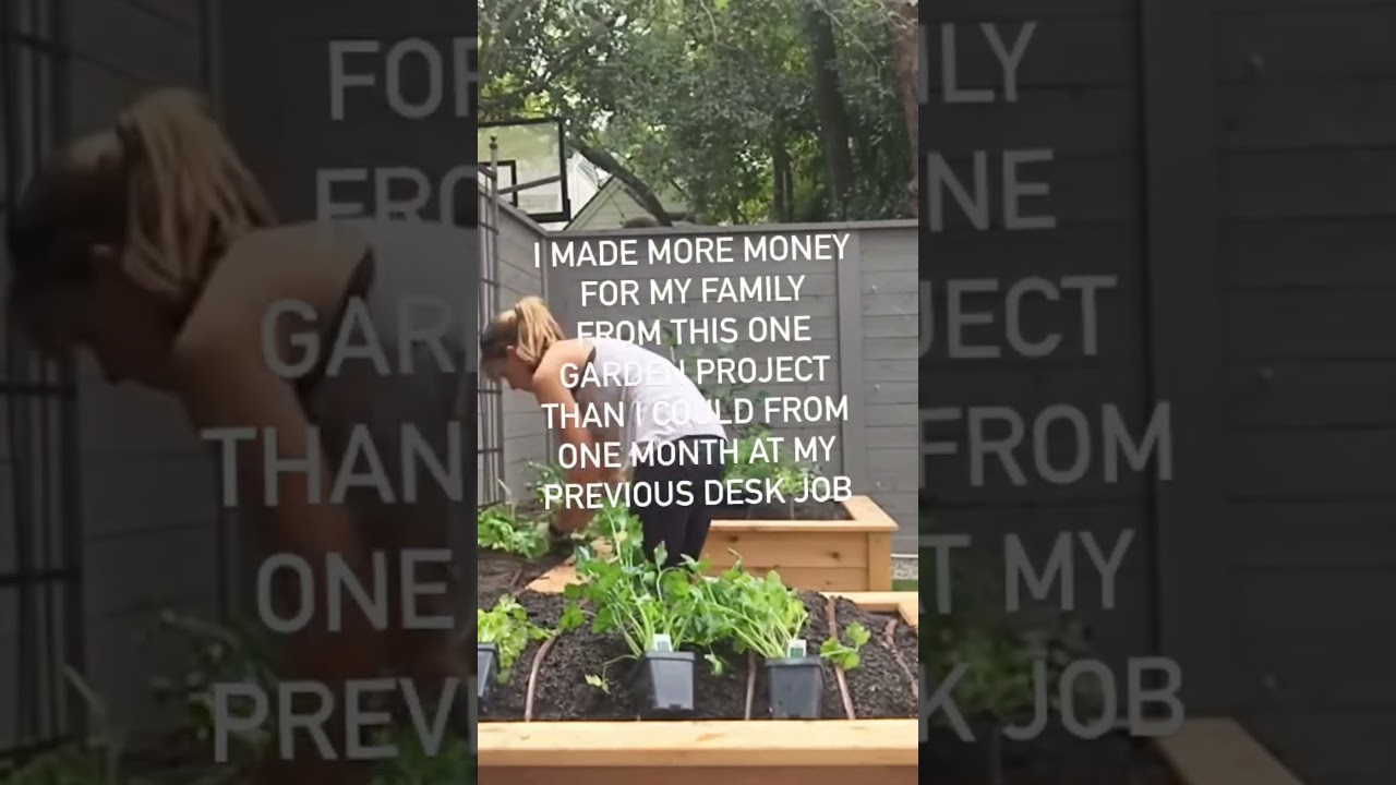 Garden Consulting is the perfect side hustle to help support your family doing what you love #garden