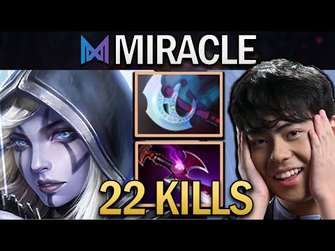Drow Ranger Dota 2 Gameplay Miracle with Manta and 22 Kills