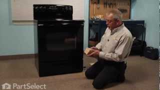 Range, Stove, Oven Repair - Replacing the Levelling Leg (Whirlpool Part # 74002557)