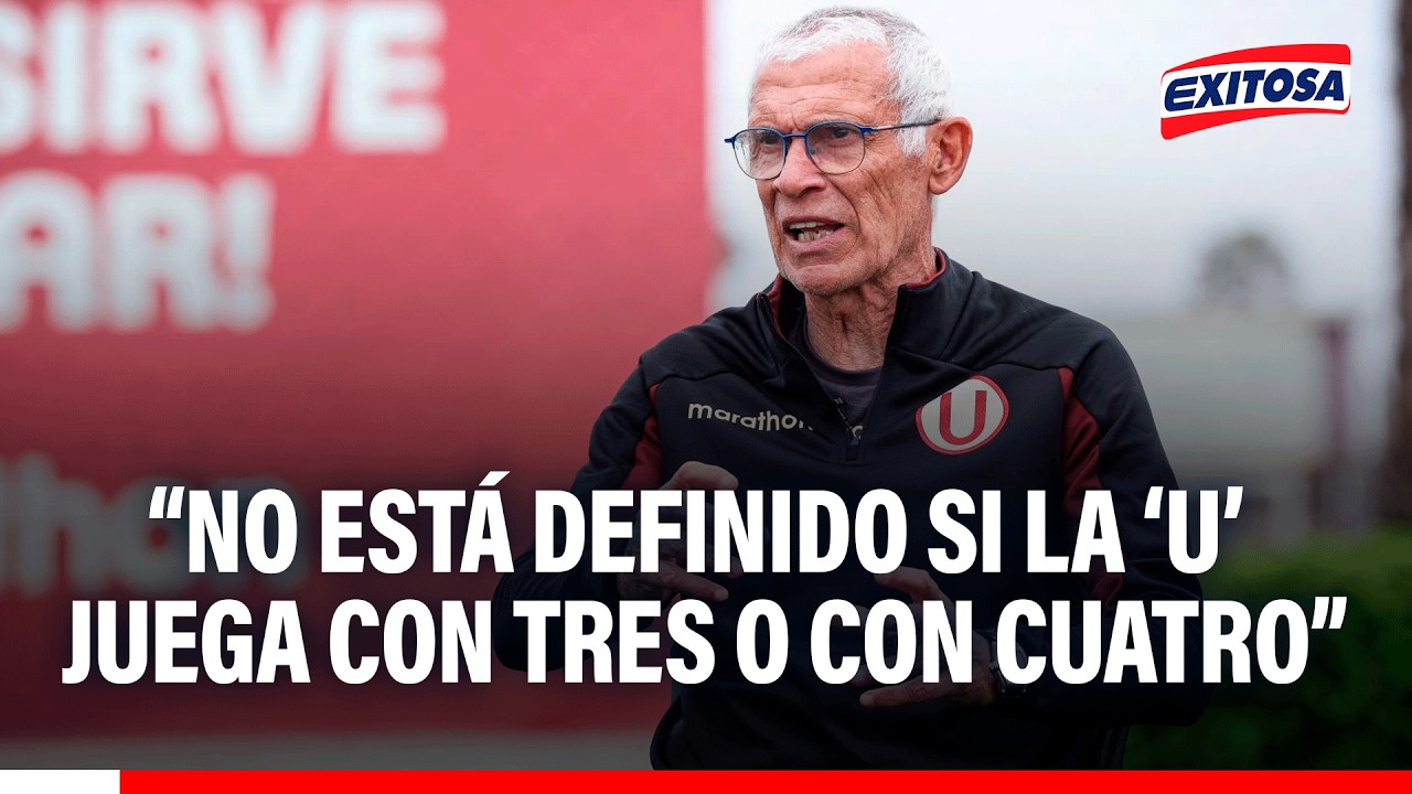 🔴🔵 Héctor Cúper entre la línea de tres y cuatro defensores en la ‘U’: “Es un equipo camaleónico”