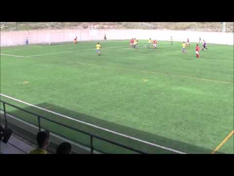 Gol de Esaú, jugador de la UD Las Zocas 6 3 2016