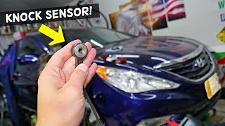 HYUNDAI SONATA KNOCK SENSOR REPLACEMENT LOCATION