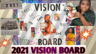 HOW TO CREATE A 2021 VISION BOARD THAT REALLY WORKS | 2021 GOALS, DREAMS, ETC....