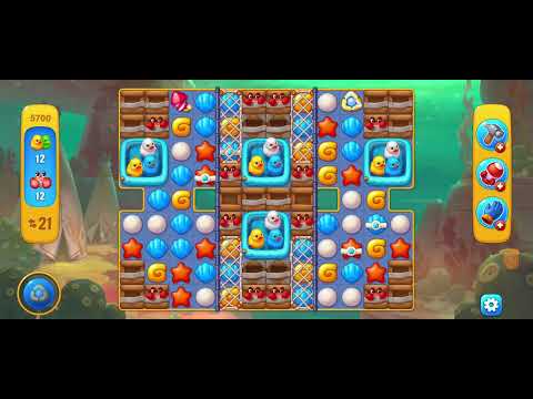 #Unlocking New Level 5701 #fishdom #playrix