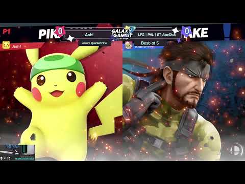 GGxC 5 - Ash! (Pikachu) Vs. LFG AlanDiss (Snake) - Top 8: Losers Quarter-Final