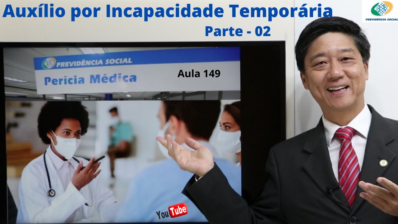 Auxílio Incapacidade Temporária (auxílio-doença) Regras Específicas Parte 2 -Aula 149 Previdenciário