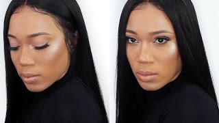 Install A 360 Frontal Wig NO GLUE | LAVY HAIR BODYWAVE