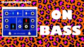 Video thumbnail for Behringer : Bi-Phase | Phaser / Phase Shifter | Bass by Theo And His Pedals