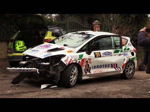 2° Rally del Bardolino 2022 | CRASH, BIG JUMPS & POST CRASH! [HD]