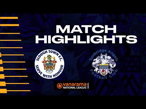 Slough Town 1-1 Tonbridge Angels | Highlights | 13 August 2022