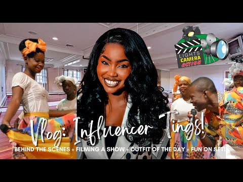 VLOG: COME FILM A TV SHOW WITH ME! BEHIND THE SCENES + OUTFIT OF THE DAY + EXCLUSIVE SNEAK PEAK FUN!