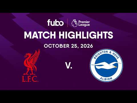 Liverpool FC vs. Brighton | PREMIER LEAGUE HIGHLIGHTS | Week 8 | Fubo Canada