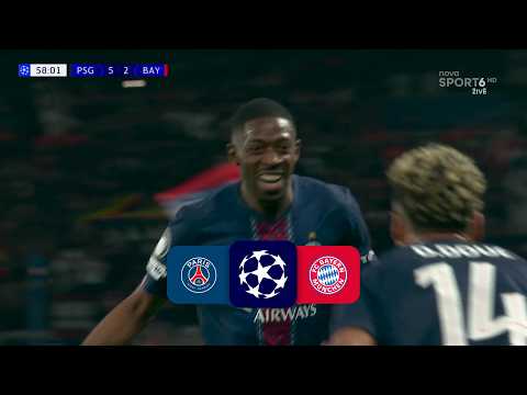 Paris Saint Germain 5:4 Bayern Mnichov | sestřih zápasu