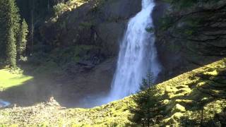 Europe`s highest waterfalls - Krimmler Wasserfälle - Austria HD