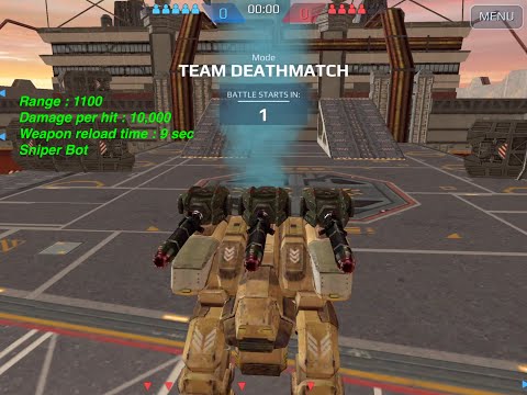 War Robots : Triple Nashorn Fury - Sniper Robot