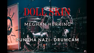 Meghan Herring of Doll Skin - &quot;Puncha Nazi&quot; Live Drumcam | SJC Custom Drums