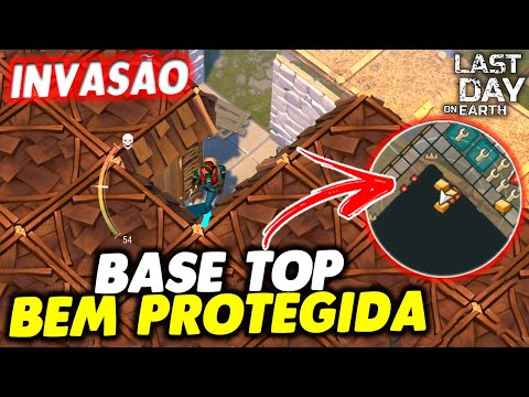 ENTREI EM UMA BASE TOP BEM PROTEGIDA NA INVASÃO - Last Day On Earth