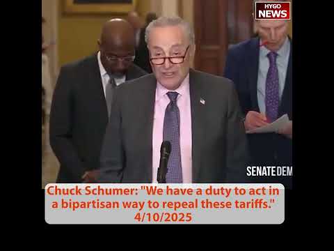 Schumer Demands Tariff Repeal While His Own 2007 Speech Demanded Action; Trump: 'They Never Had the Guts'