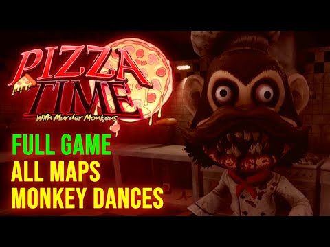 Pizza Time with Murder Monkeys (Full Game) - Dark Deception Fangame
