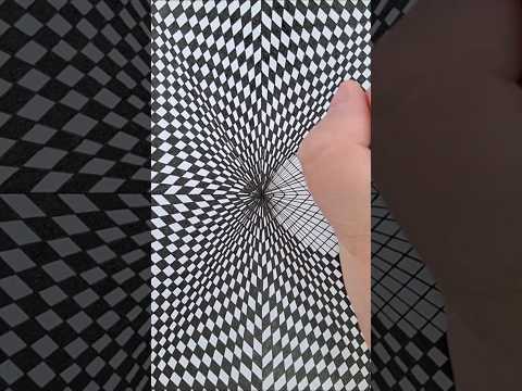 OP ART, How to draw optical illusion art #geometricdrawing #art #drawing