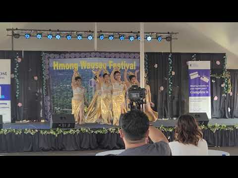 Nkauj Ntxhee Yees dance competition at Hmong Wausau Festival 7/31/2021