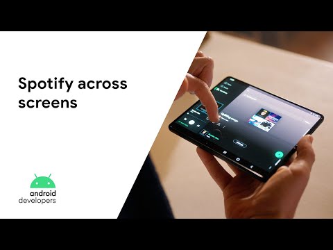Android Developer Story Spotify across screens