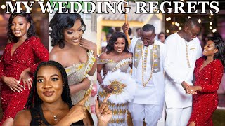 MY WEDDING REGRETS || GHANAIAN TRADITIONAL WEDDING || NAAKU ALLOTEY