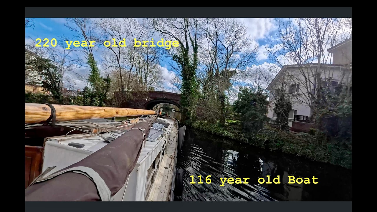 Spring is here! I cruise a new part of the network and I nearly crash into a 200 year old bridge.