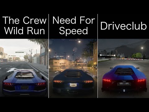 [153K Views-2015] Nfs 2015 Vs  The Crew Wild Run Vs  Driveclub HD Graphics Sound comparison!