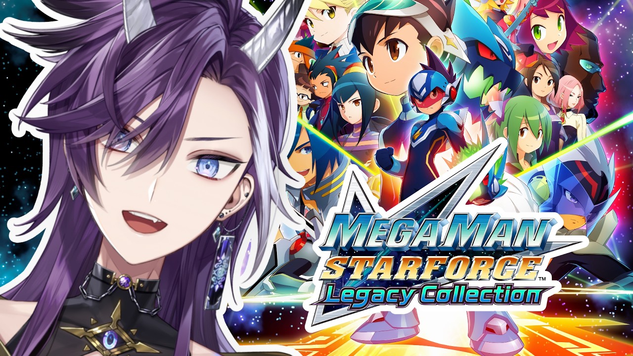 【Mega Man Star Force Legacy Collection】DENPA-HENKAN 🌟BANZOIN HAKKA ON AIR‼️IT'S STARFORCE TIME✨ #ad