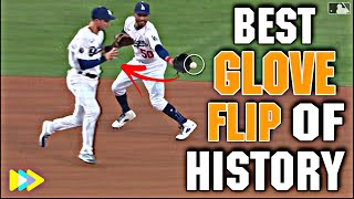 MLB | BEST GLOVE FLIP OF HISTORY