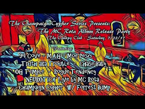 PROMO Video for MC Rota's "Neurotica" Album Release Party @ The Canopy Club 7/22/17