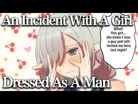 【Manga】At a Halloween party, a crossdresser boy and a crossdresser girl meet and end up at a hotel