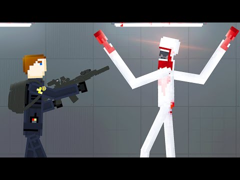 SCP-096 Becomes Even More SCARY - People Playground Gameplay