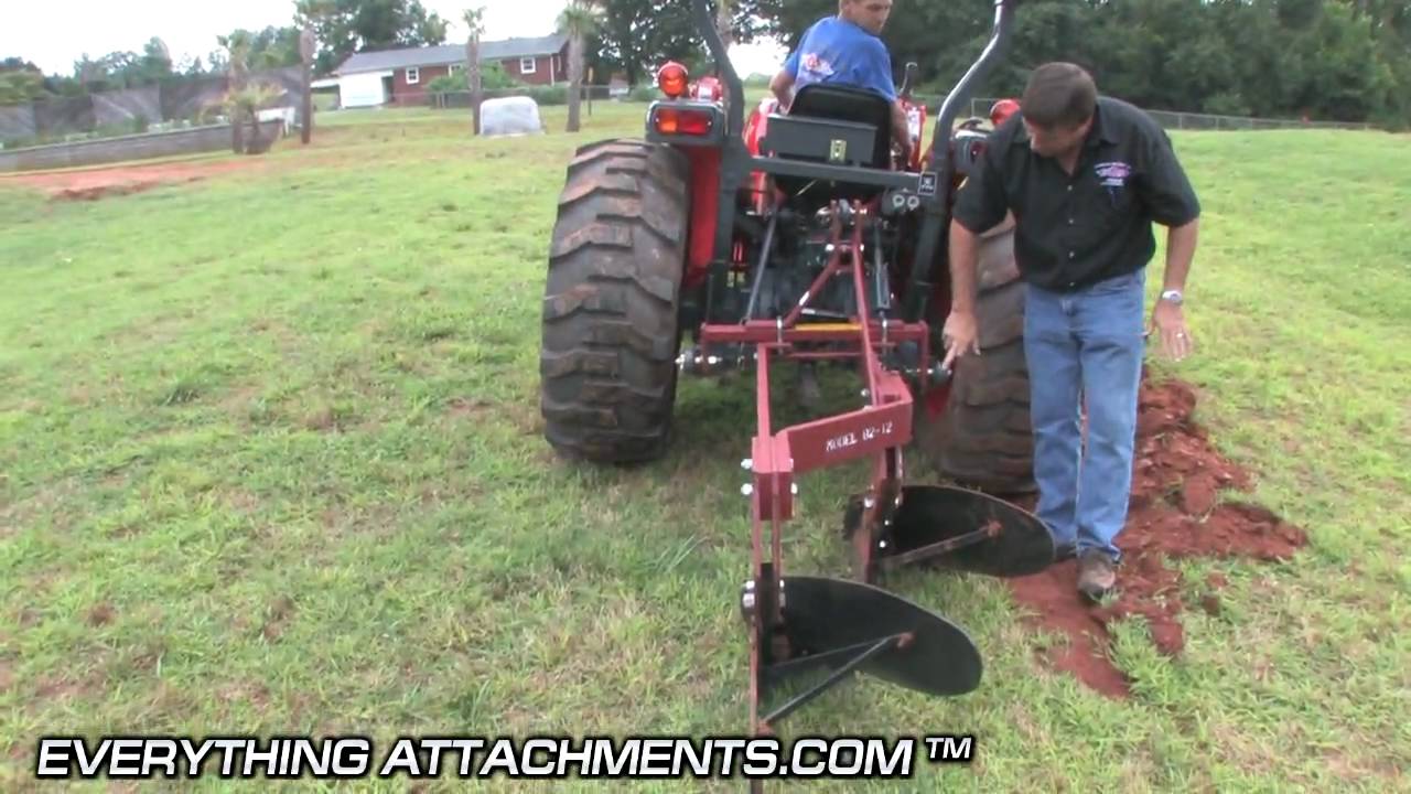 How To Plow a Garden - Two Bottom Plow