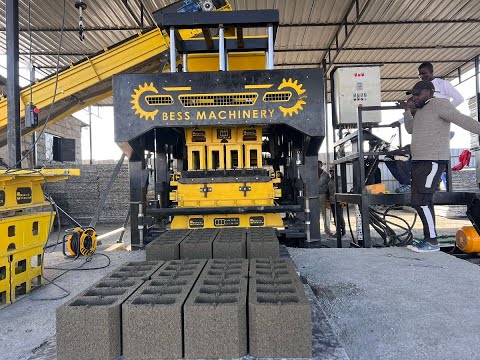 Concrete Block Making Machine PRS1000 Semi-automatic System