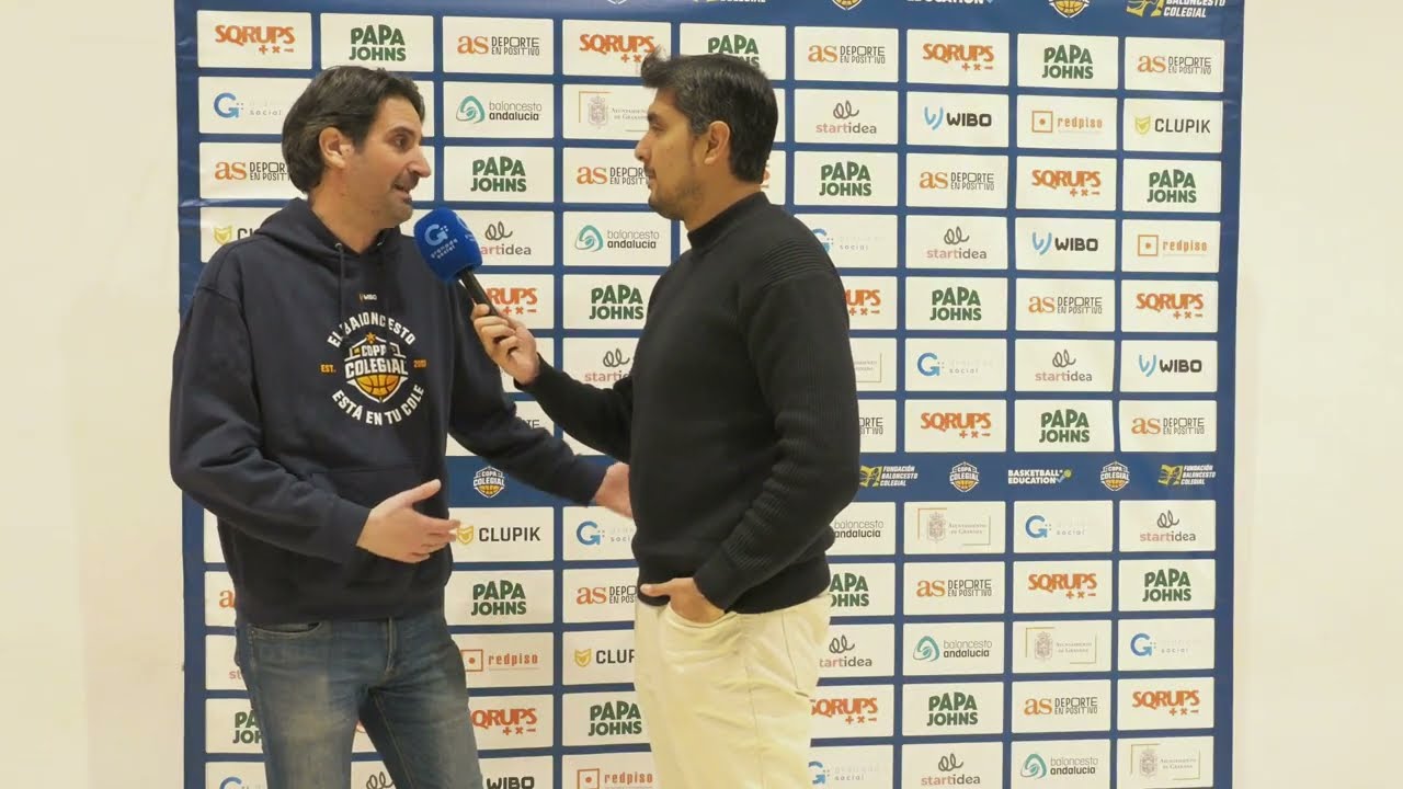 Rueda de prensa de la presentación de la primera edición de la Copa Colegial de baloncesto