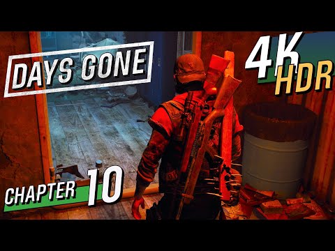 [4K HDR] DAYS GONE - PS4 Pro (Hard / 100% / Exploration) Walkthrough part 10 - Horse Creek
