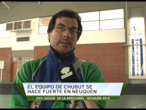 Juegos Araucanìa 2015 - JOSÉ IGLESIAS - DT VOLEY -  CHUBUT