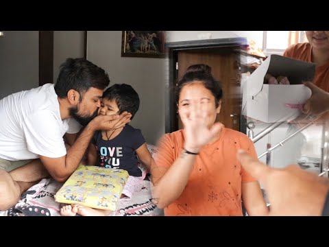 Surprise birthday gifts and a Super fan made cake