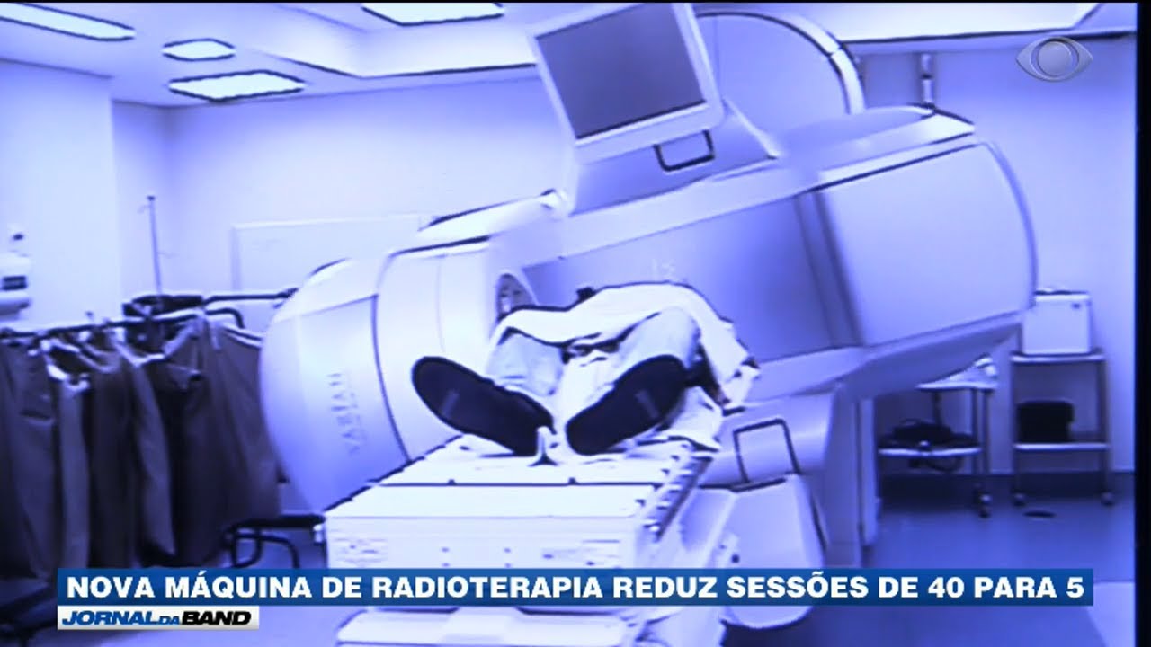 Nova máquina de radioterapia reduz sessões de 40 para 5