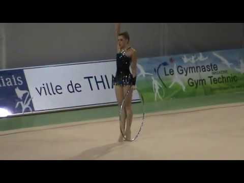 Charlotte LEMAIRE cerceau - 2013 Championnat de France Nationales B junior